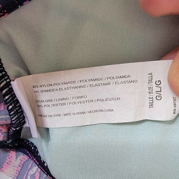 Ron Jon Tribal Flounce Halter Bikini Top - Picture 7 of 8